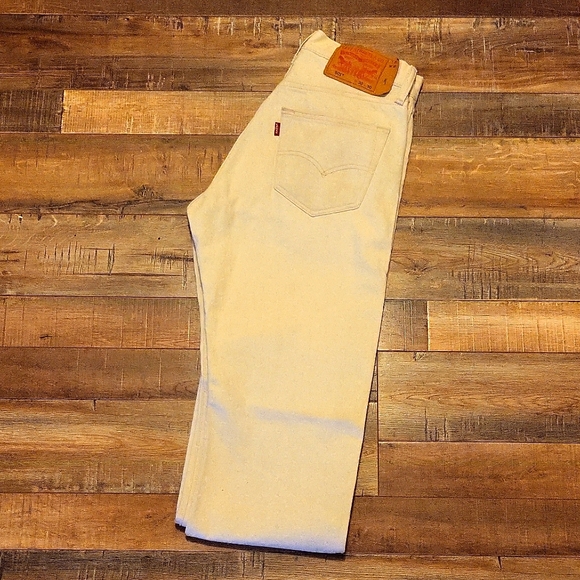 Levi's 501 White Cone Denim - Picture 1 of 3